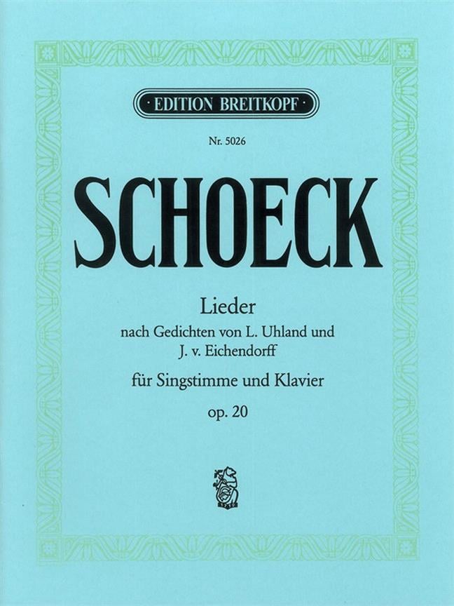 Lieder op. 20